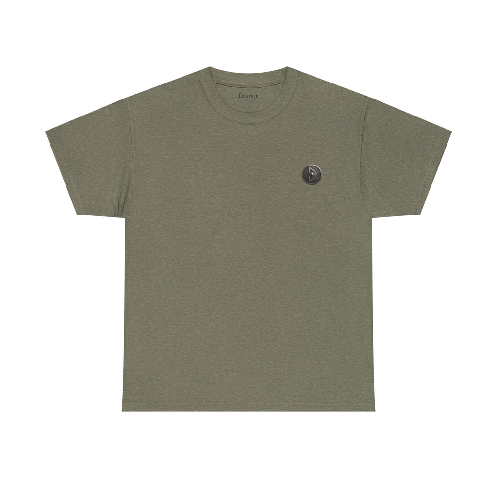 Drengr Shield Wall Tee | Viking Shield Wall Illustration, Norse Warriors