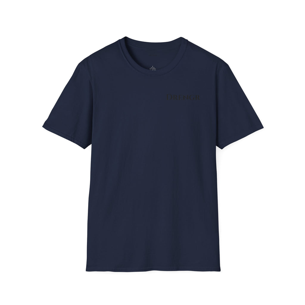 Viking Shield Logo T-Shirt | Norse Drengr Emblem Shirt