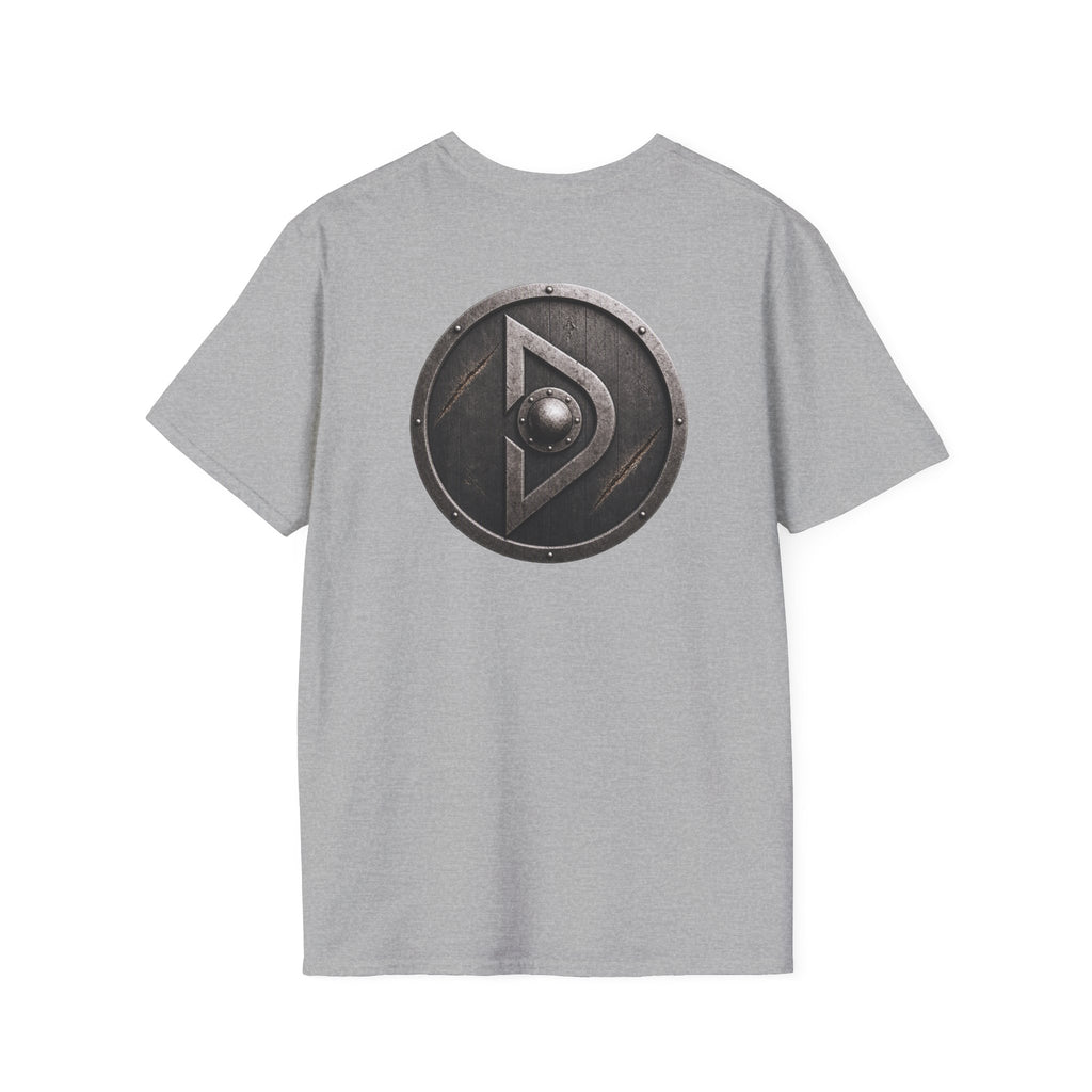 Viking Shield Logo T-Shirt | Norse Drengr Emblem Shirt