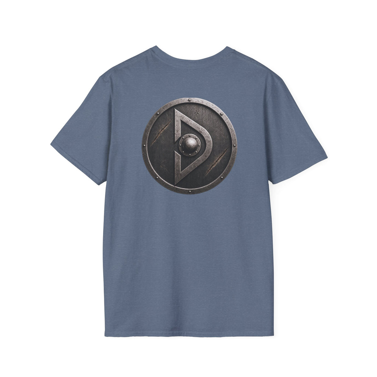 Viking Shield Logo T-Shirt | Norse Drengr Emblem Shirt