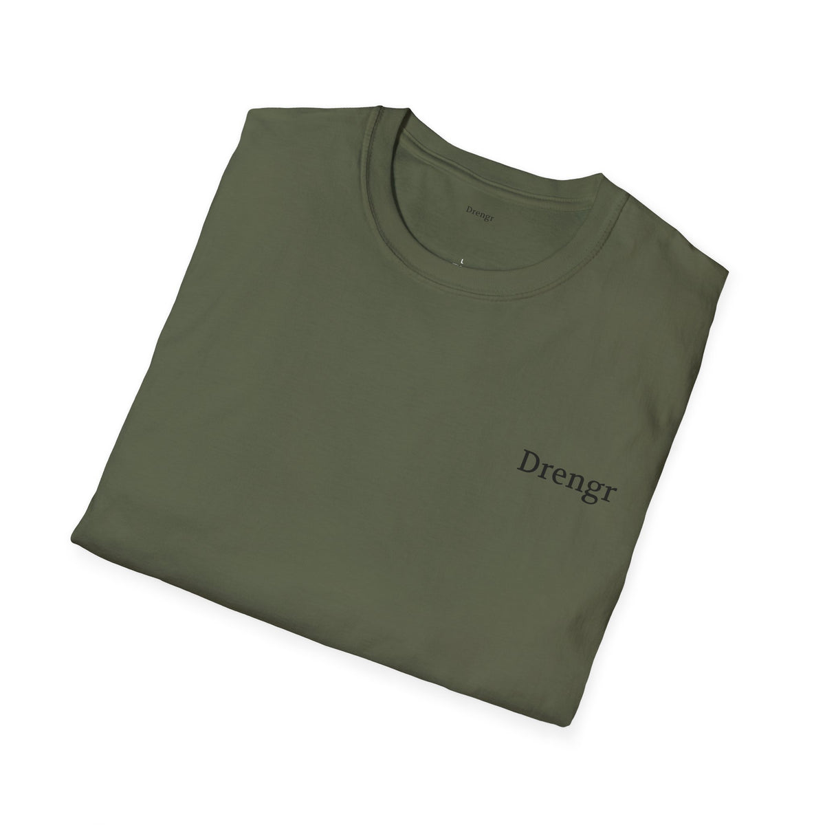 Viking Shield Logo T-Shirt | Norse Drengr Emblem Shirt