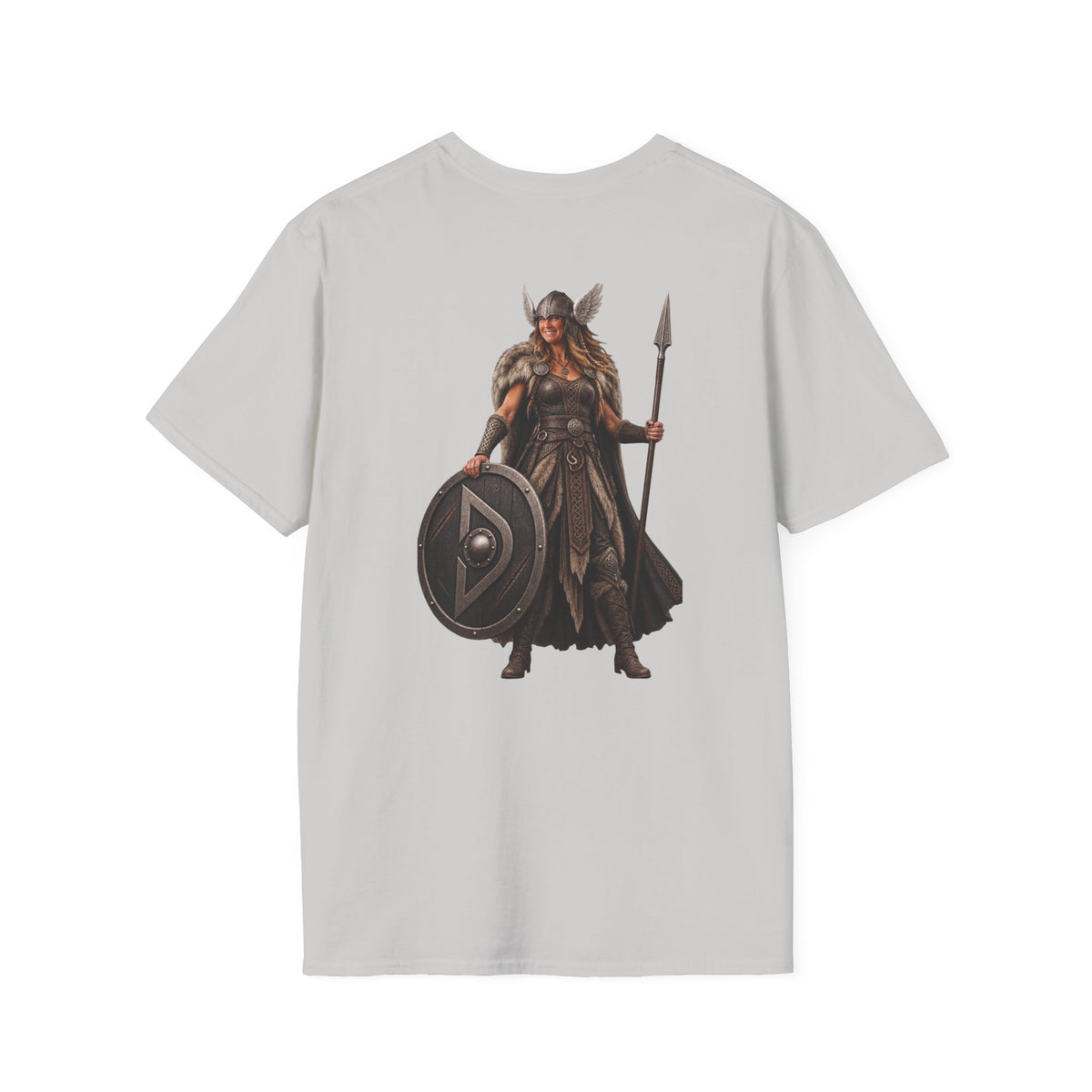 Viking Shieldmaiden T-Shirt — Norse Warrior Graphic Tee