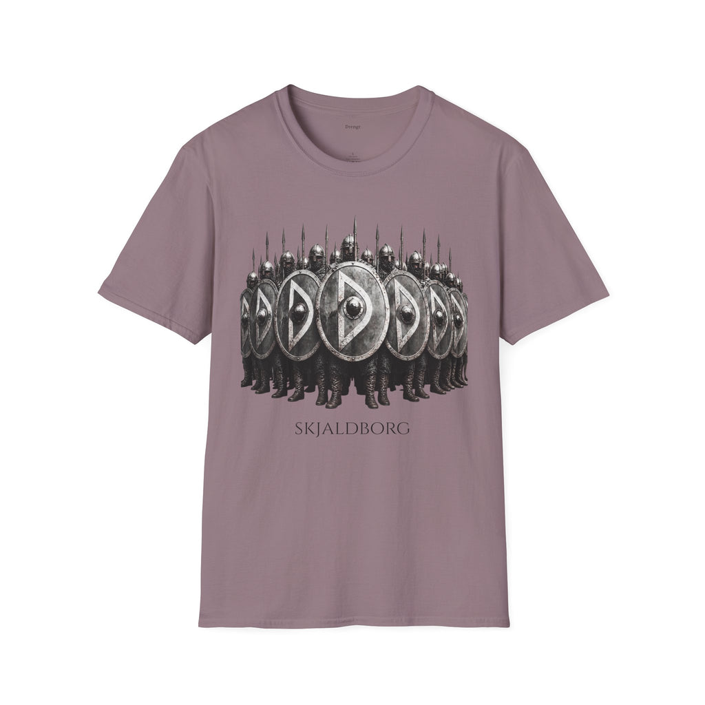 Viking Shieldwall T-Shirt | Skjaldborg Norse Warriors Graphic