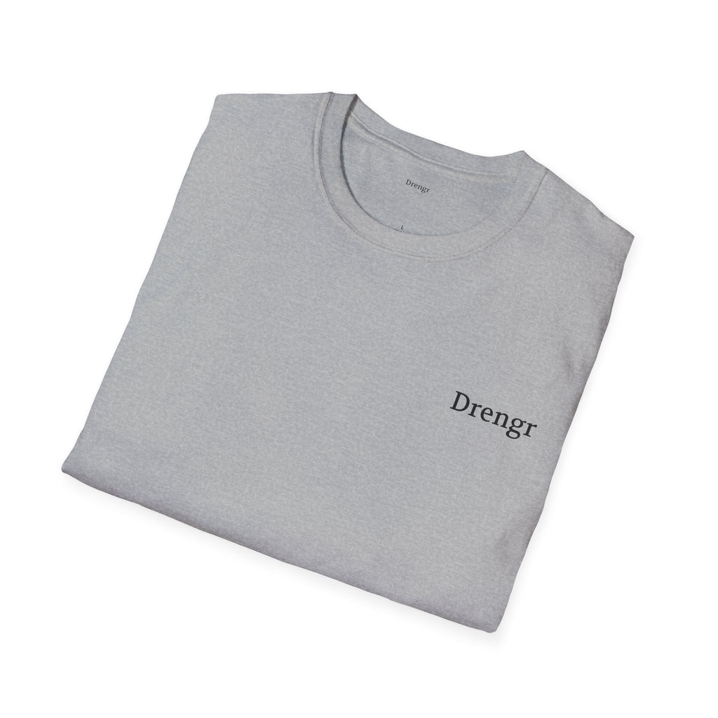 Viking Shield Logo T-Shirt | Norse Drengr Emblem Shirt