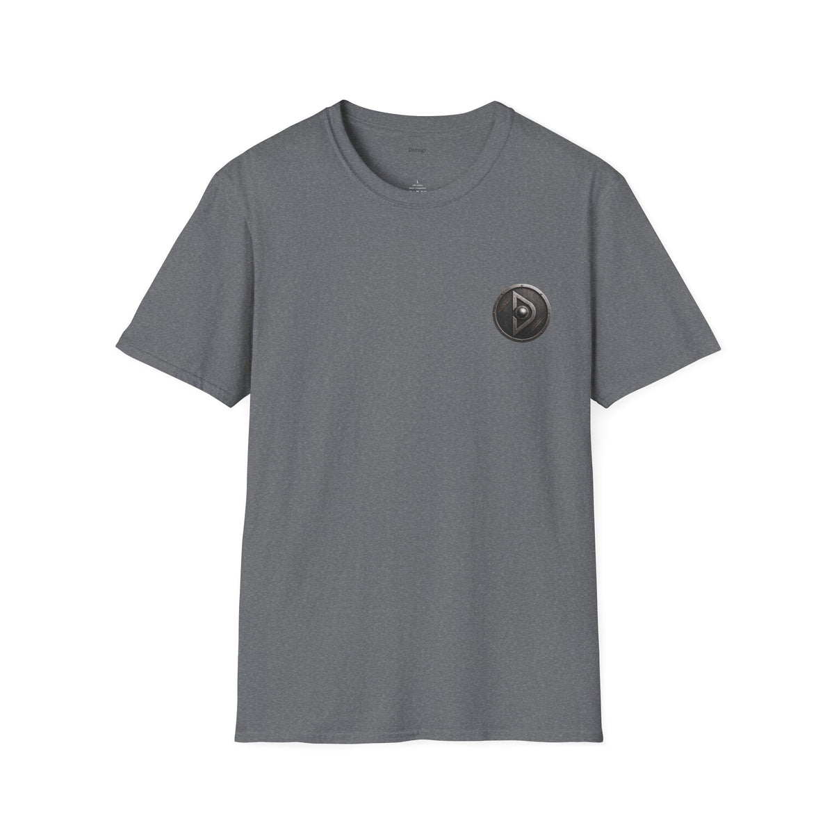 Viking Shieldman T-Shirt — Medieval Warrior Graphic Tee