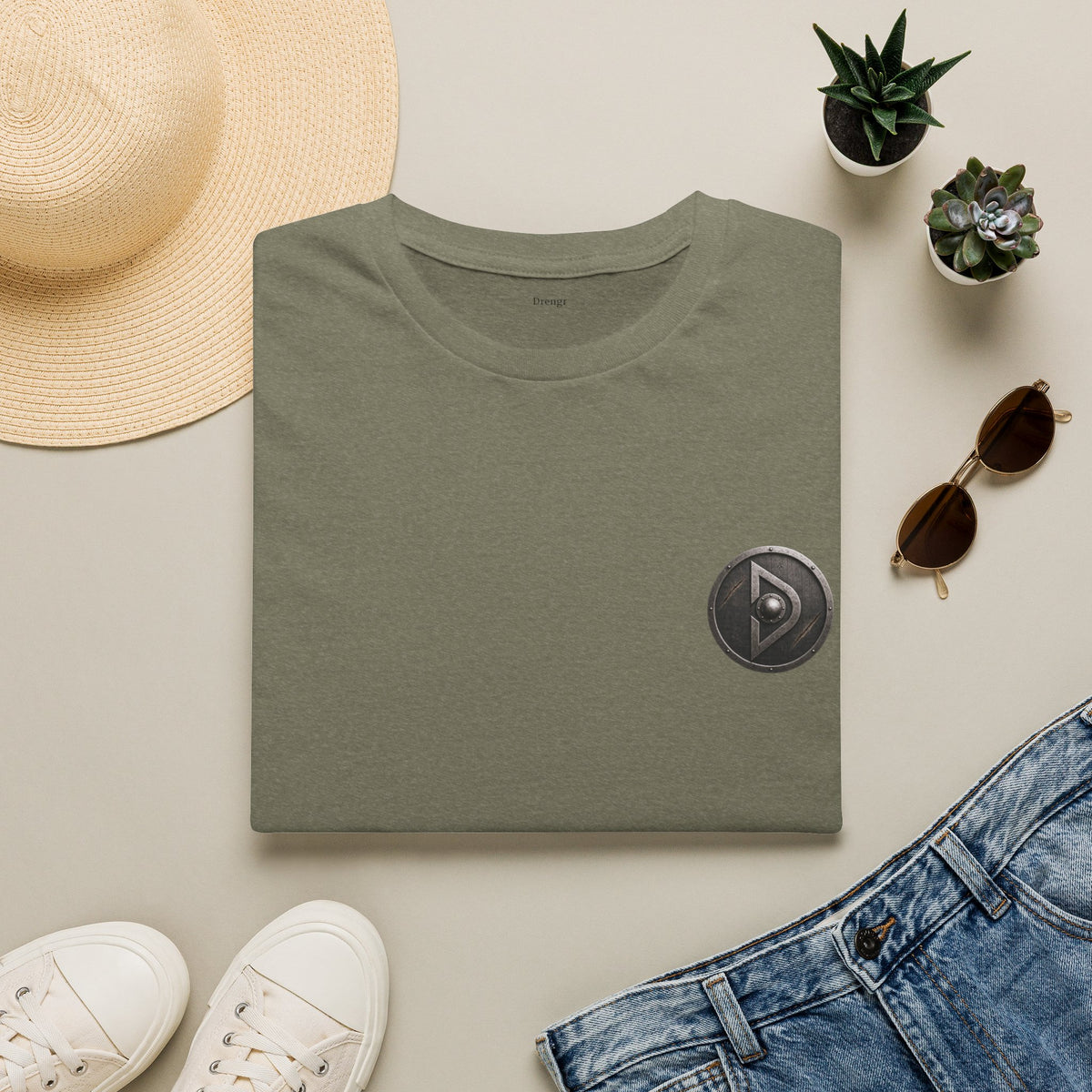 Shield T-Shirt | Small Chest Emblem