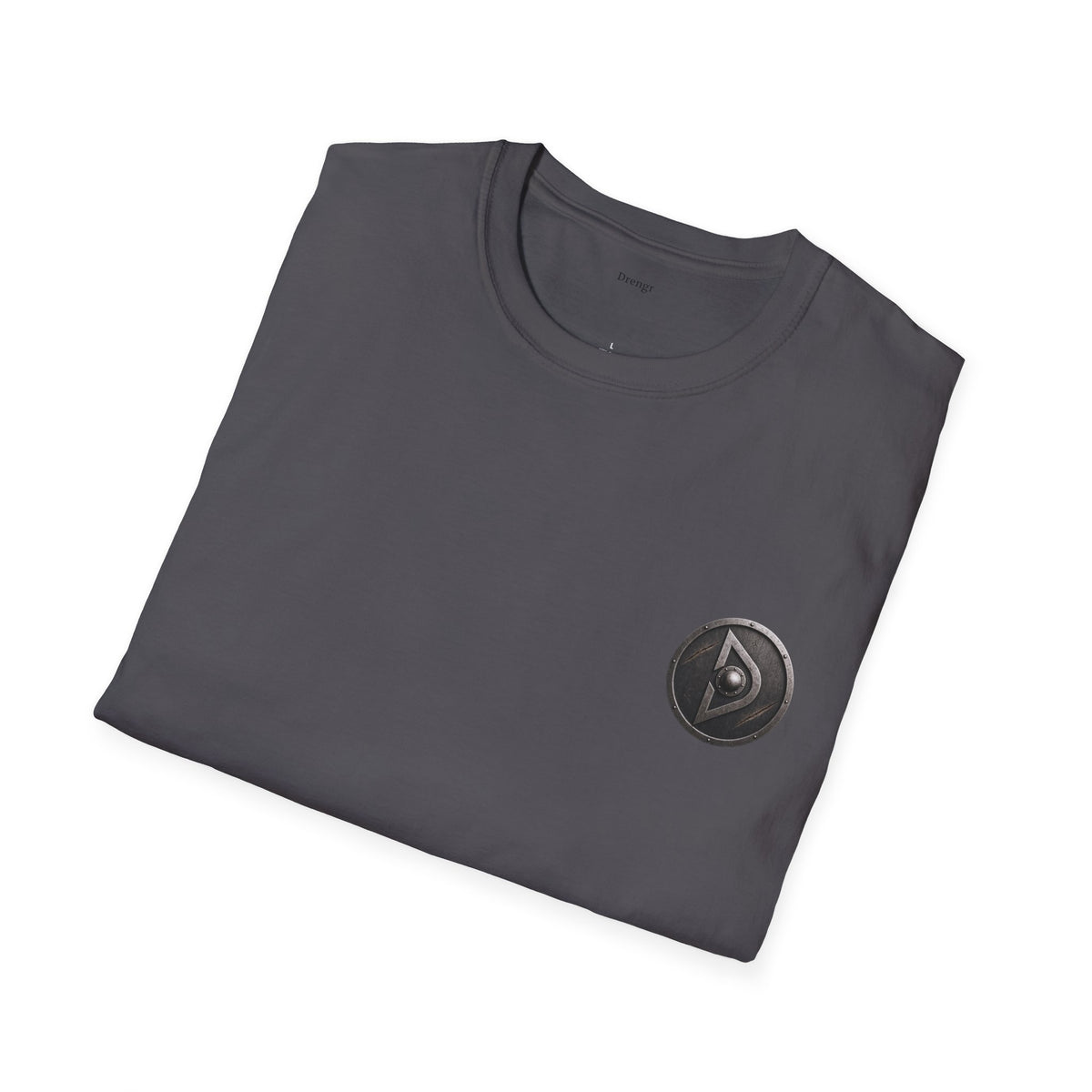 Viking Shieldman T-Shirt — Medieval Warrior Graphic Tee