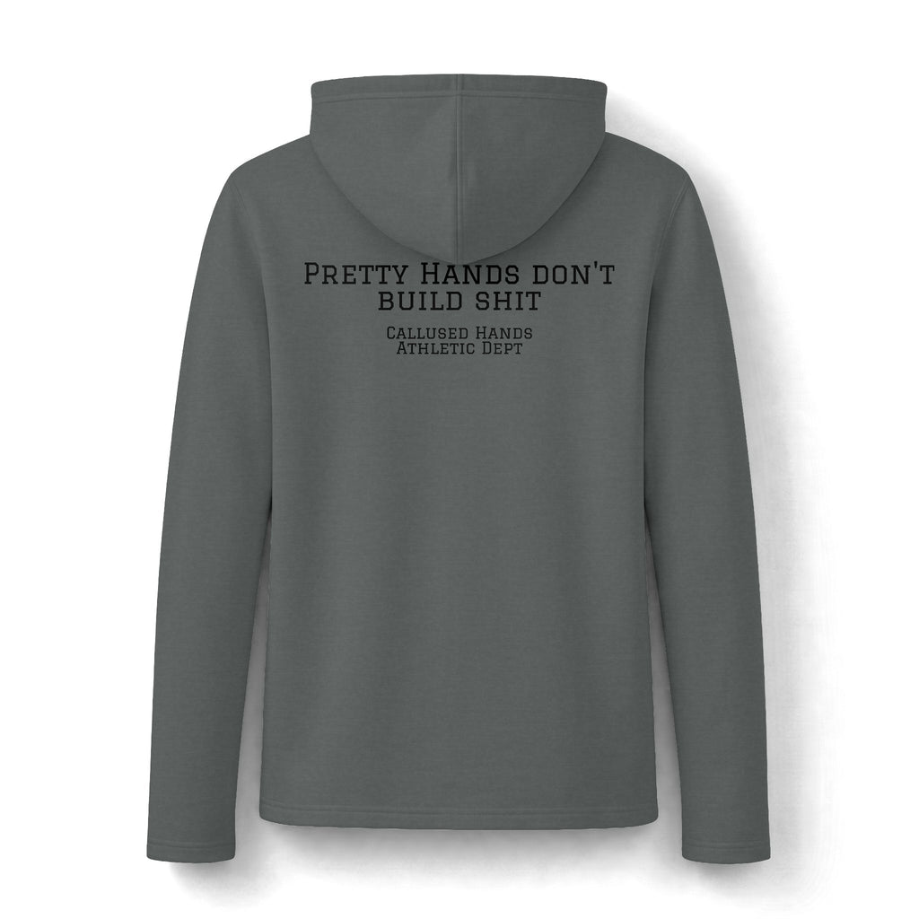 Pretty Hands Don’t Build Shit Women’s Long Sleeve Hoodie – Drengr Co.