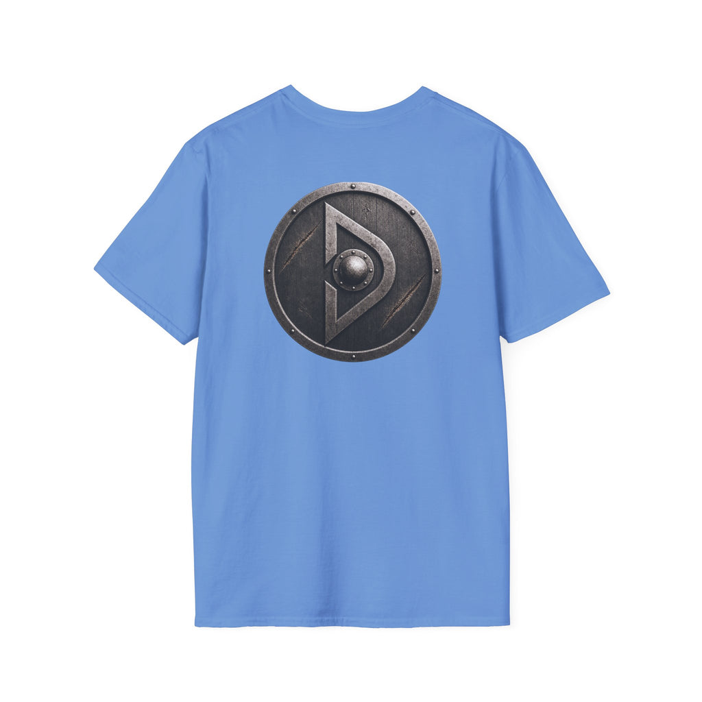 Viking Shield Logo T-Shirt | Norse Drengr Emblem Shirt
