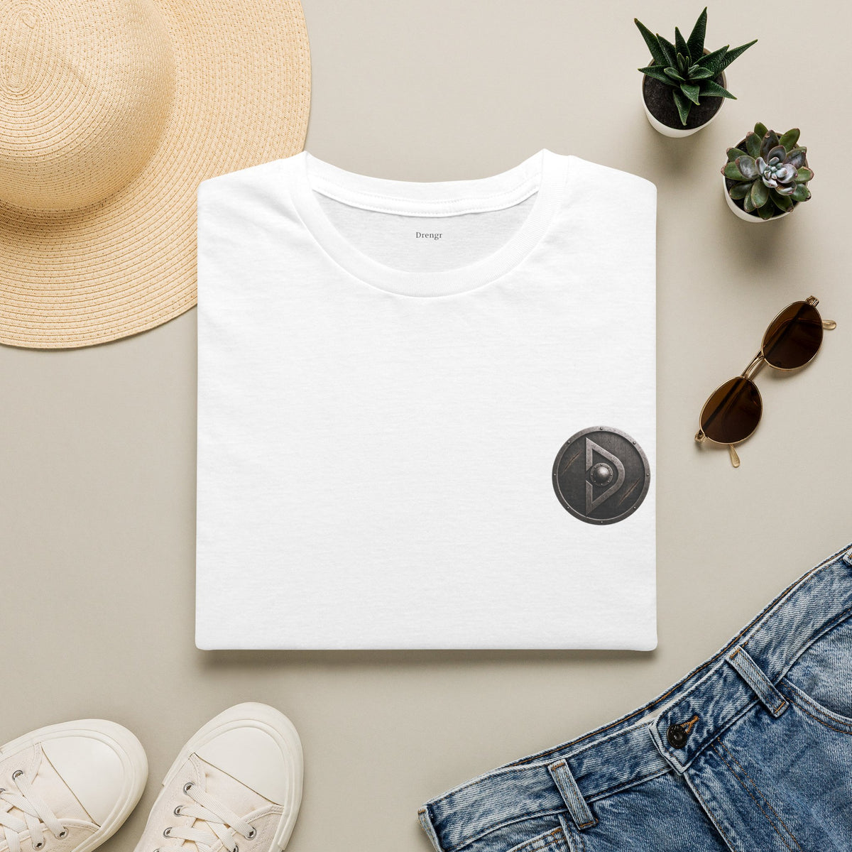 Shield T-Shirt | Small Chest Emblem
