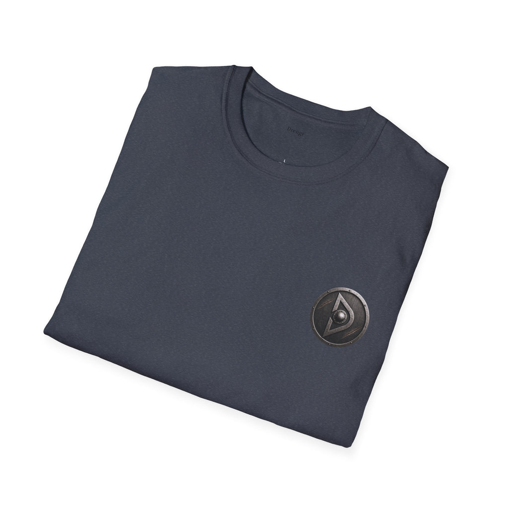 Viking Shieldman T-Shirt — Medieval Warrior Graphic Tee