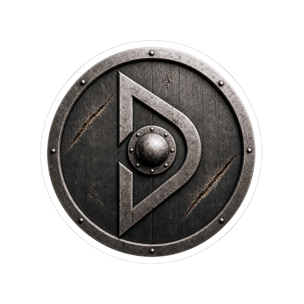 Viking Shield Logo Sticker