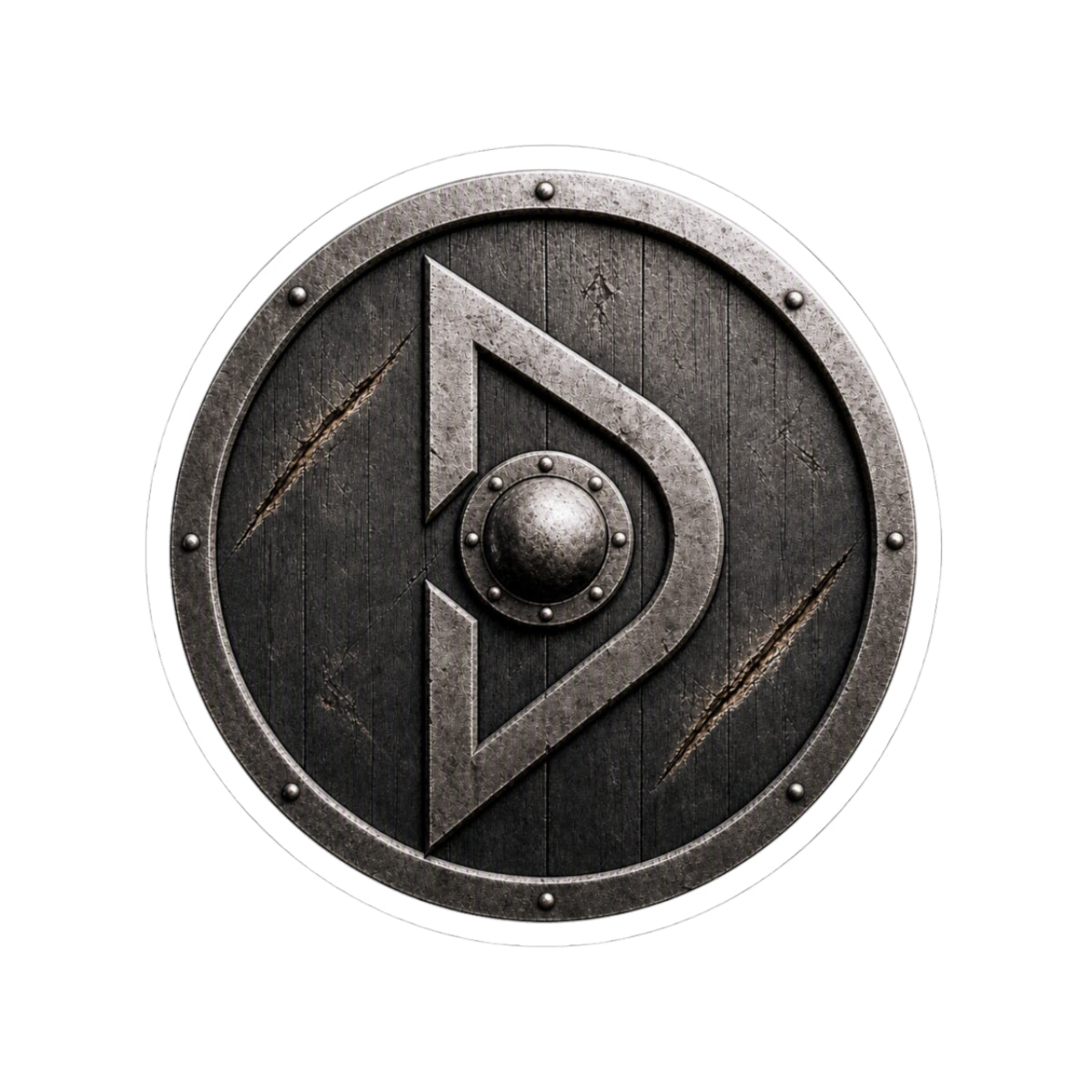 Viking Shield Logo Sticker