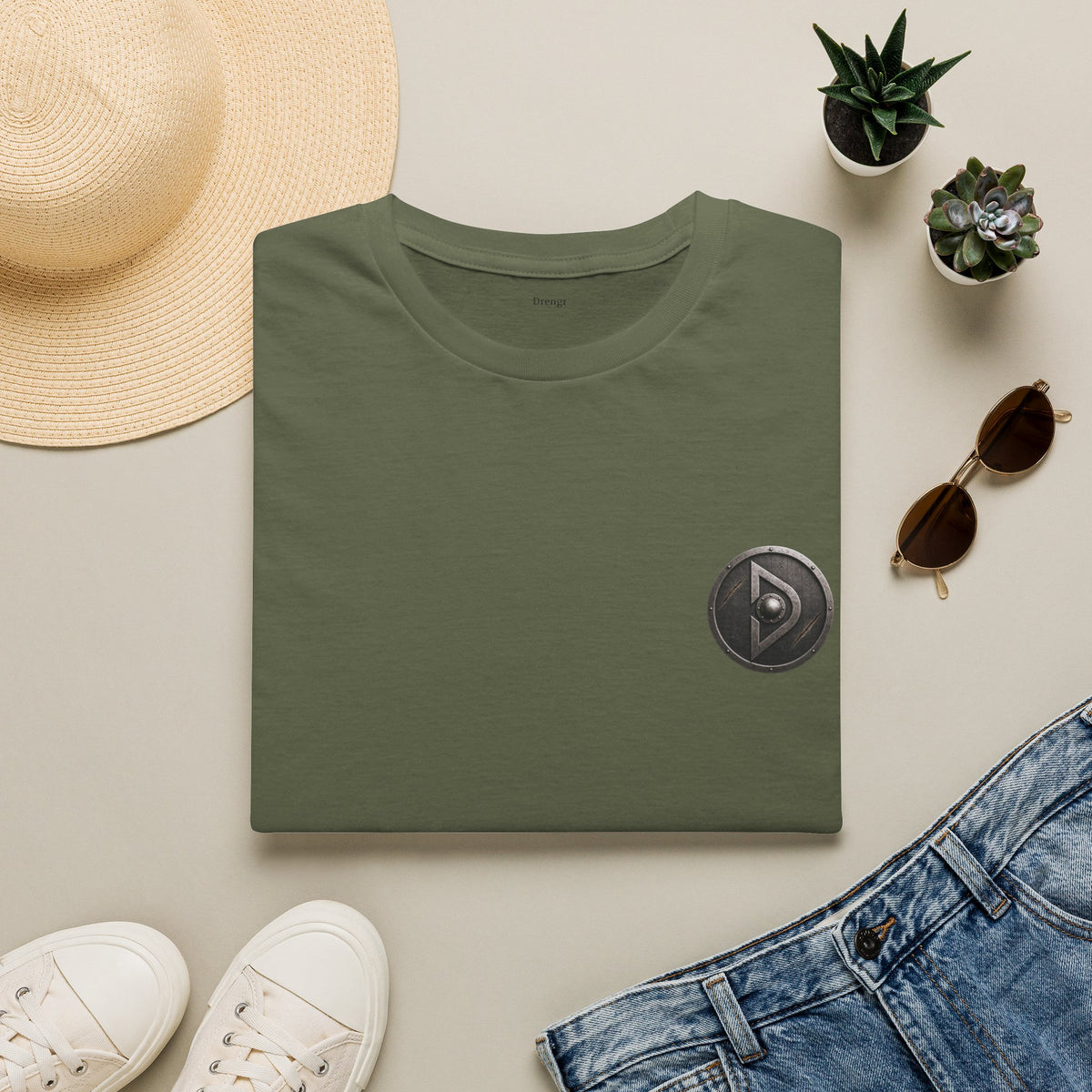 Shield T-Shirt | Small Chest Emblem