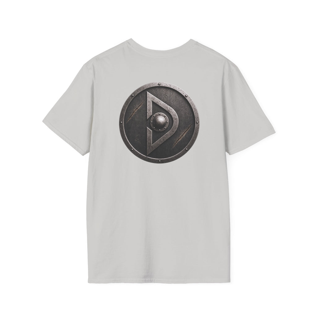 Viking Shield Logo T-Shirt | Norse Drengr Emblem Shirt