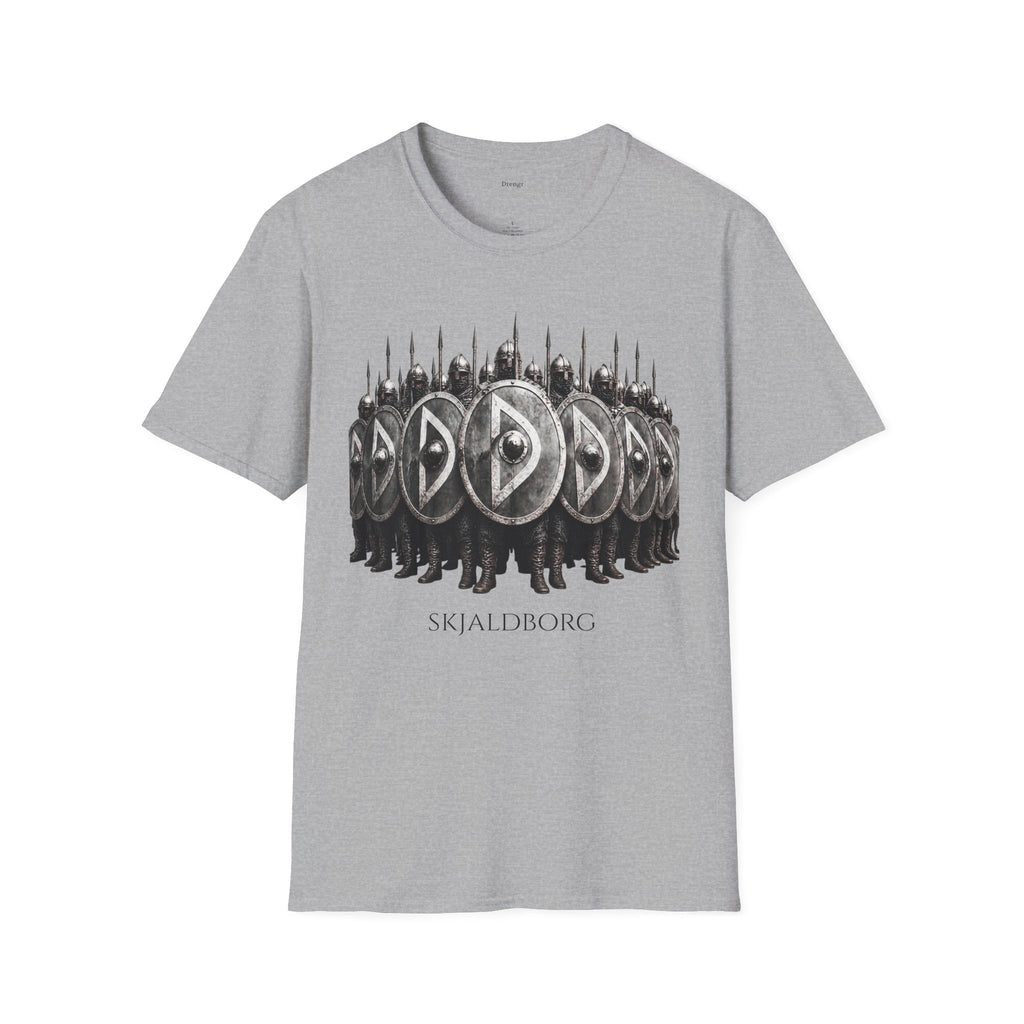 Viking Shieldwall T-Shirt | Skjaldborg Norse Warriors Graphic