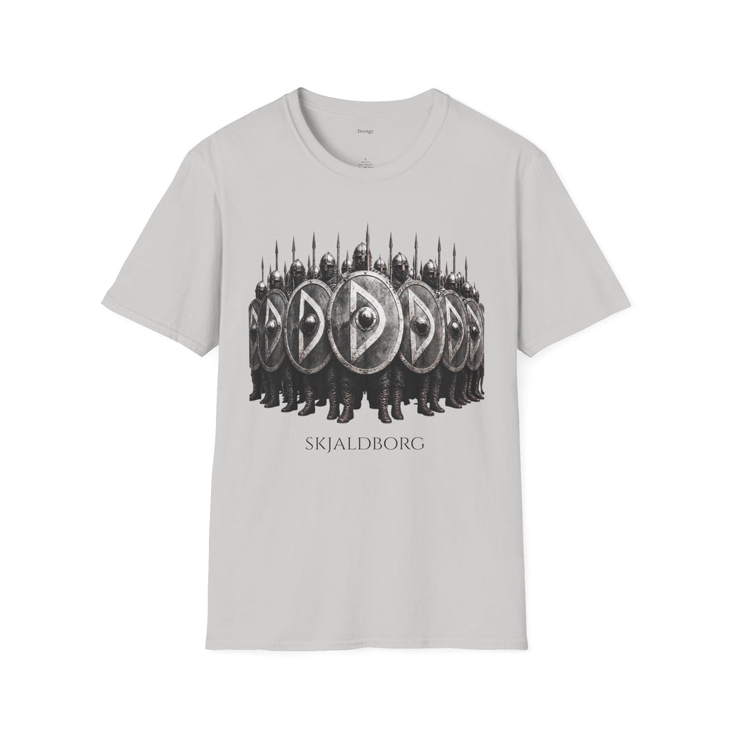 Viking Shieldwall T-Shirt | Skjaldborg Norse Warriors Graphic
