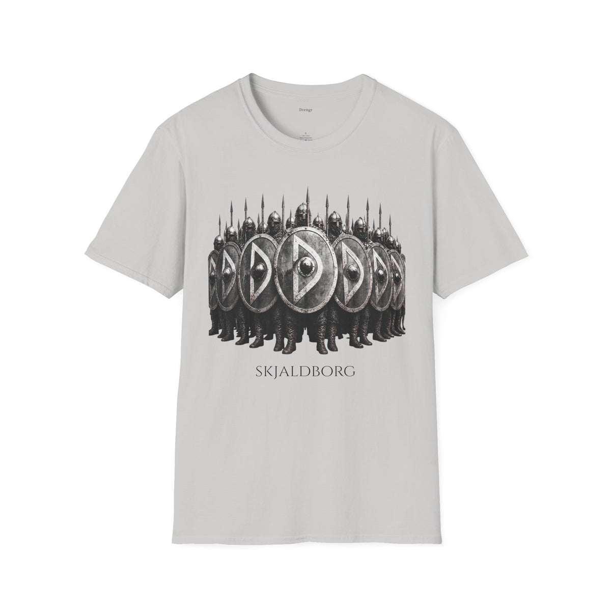 Viking Shieldwall T-Shirt | Skjaldborg Norse Warriors Graphic