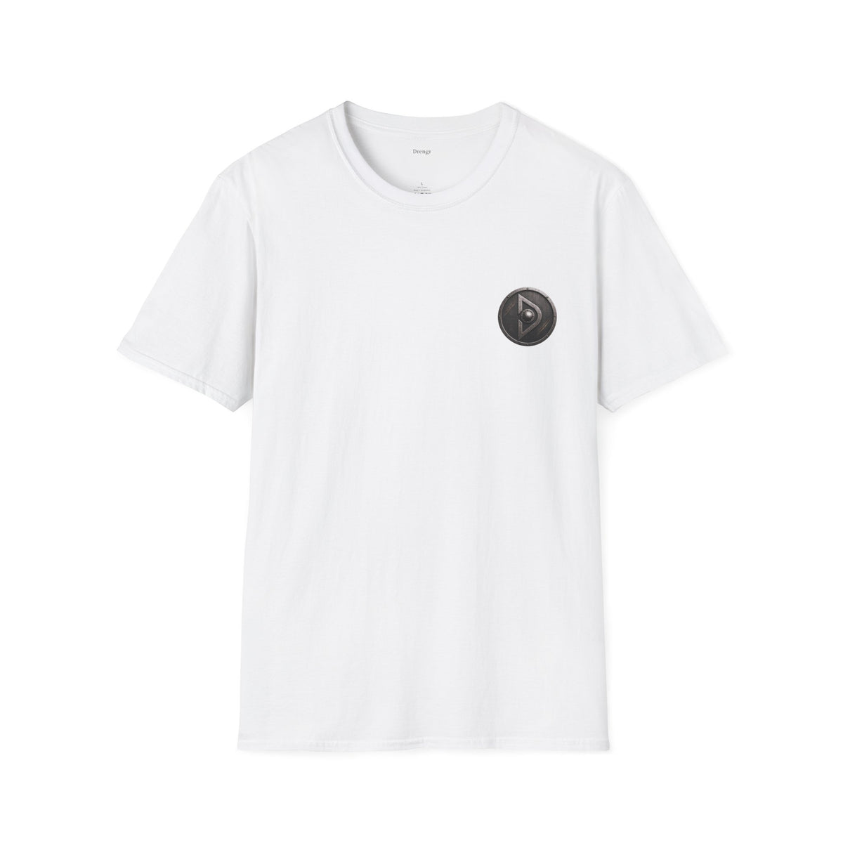 Viking Shieldman T-Shirt — Medieval Warrior Graphic Tee