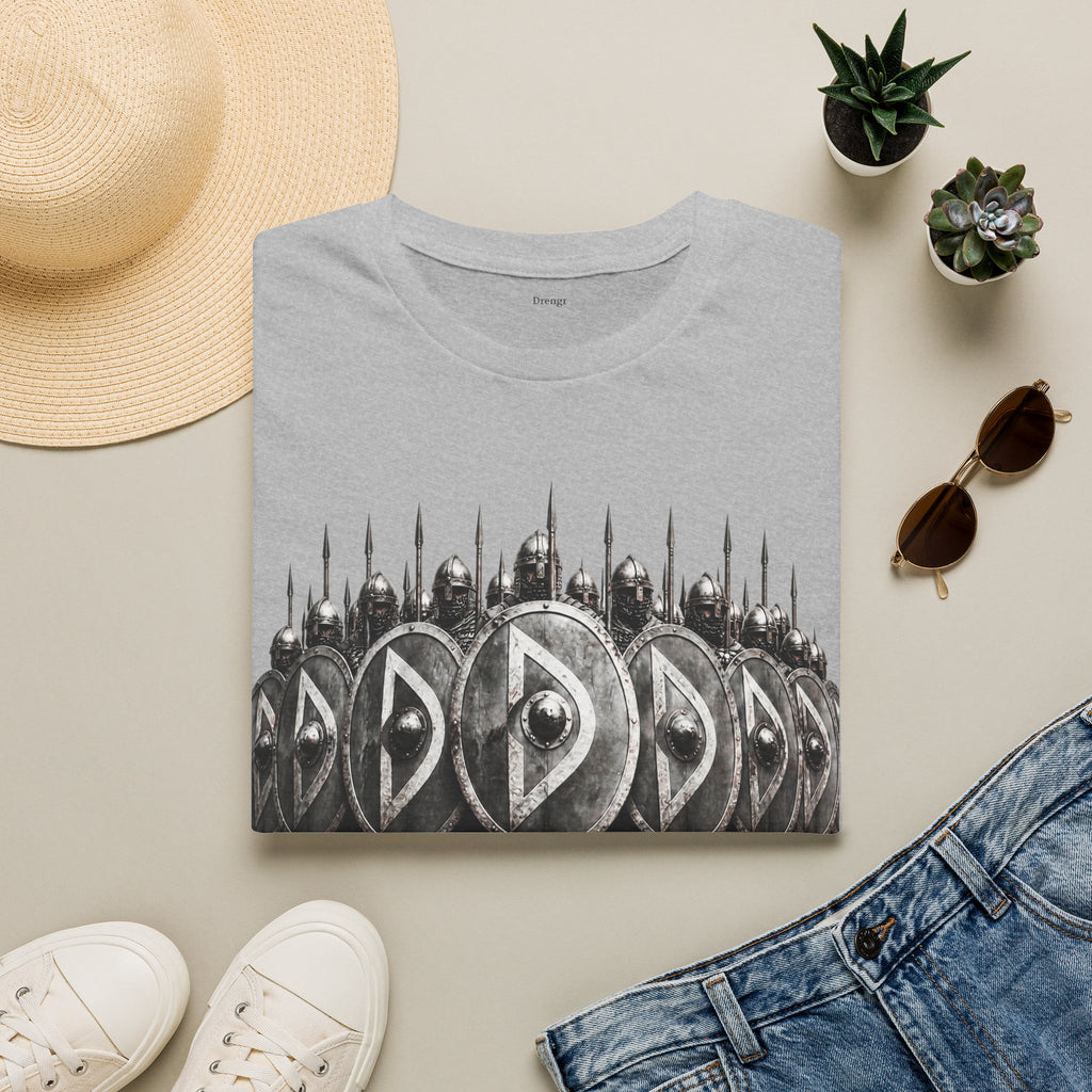 Viking Shieldwall T-Shirt | Skjaldborg Norse Warriors Graphic