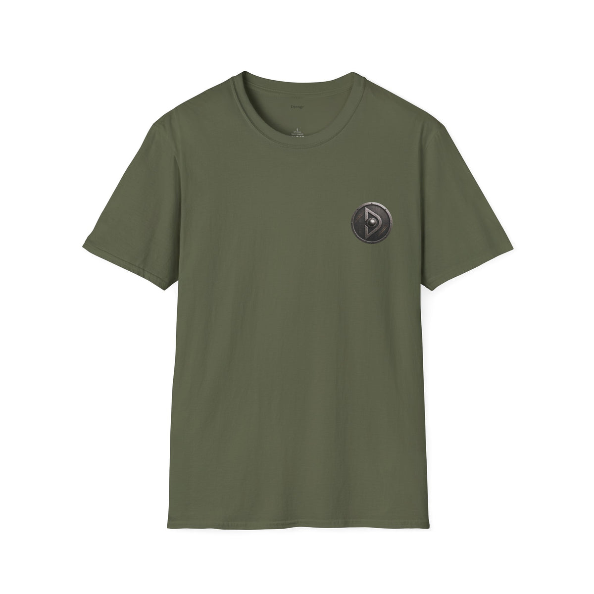 Viking Shieldman T-Shirt — Medieval Warrior Graphic Tee