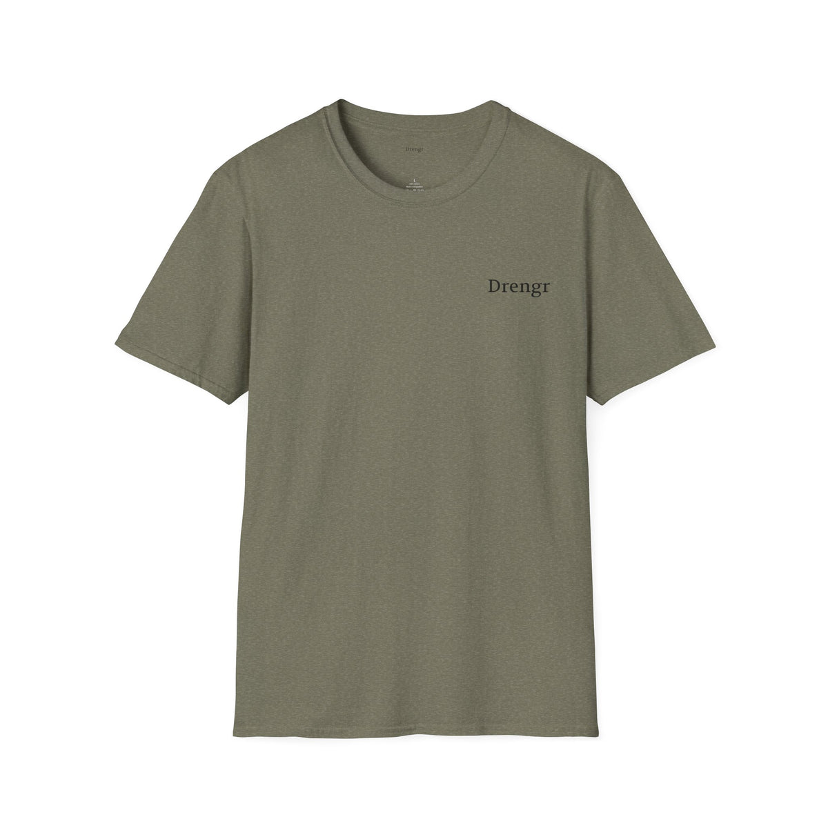 Viking Shield Logo T-Shirt | Norse Drengr Emblem Shirt