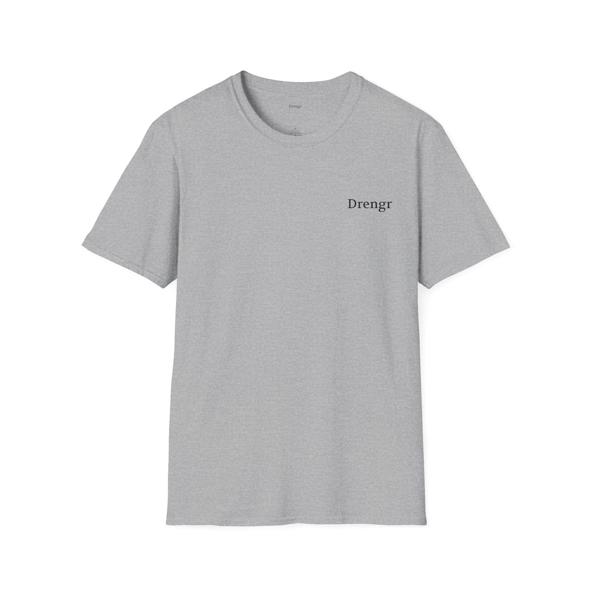 Viking Shield Logo T-Shirt | Norse Drengr Emblem Shirt