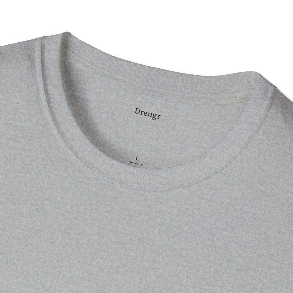 Viking Shield Logo T-Shirt | Norse Drengr Emblem Shirt