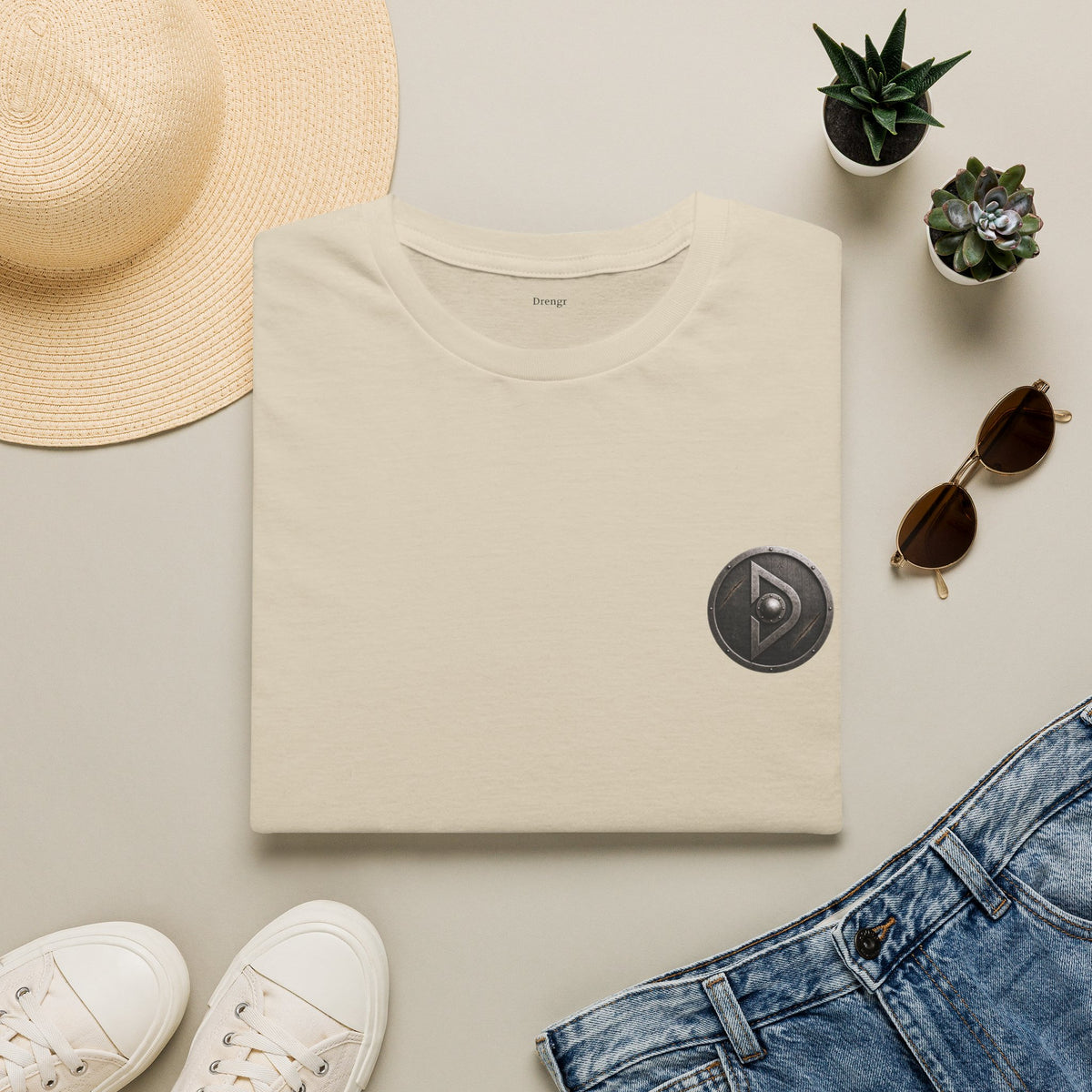 Shield T-Shirt | Small Chest Emblem