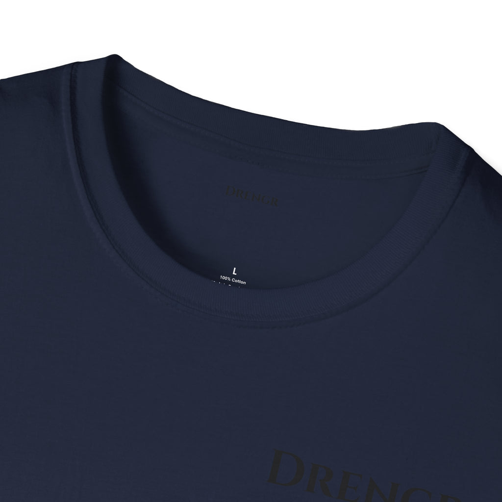Viking Shield Logo T-Shirt | Norse Drengr Emblem Shirt