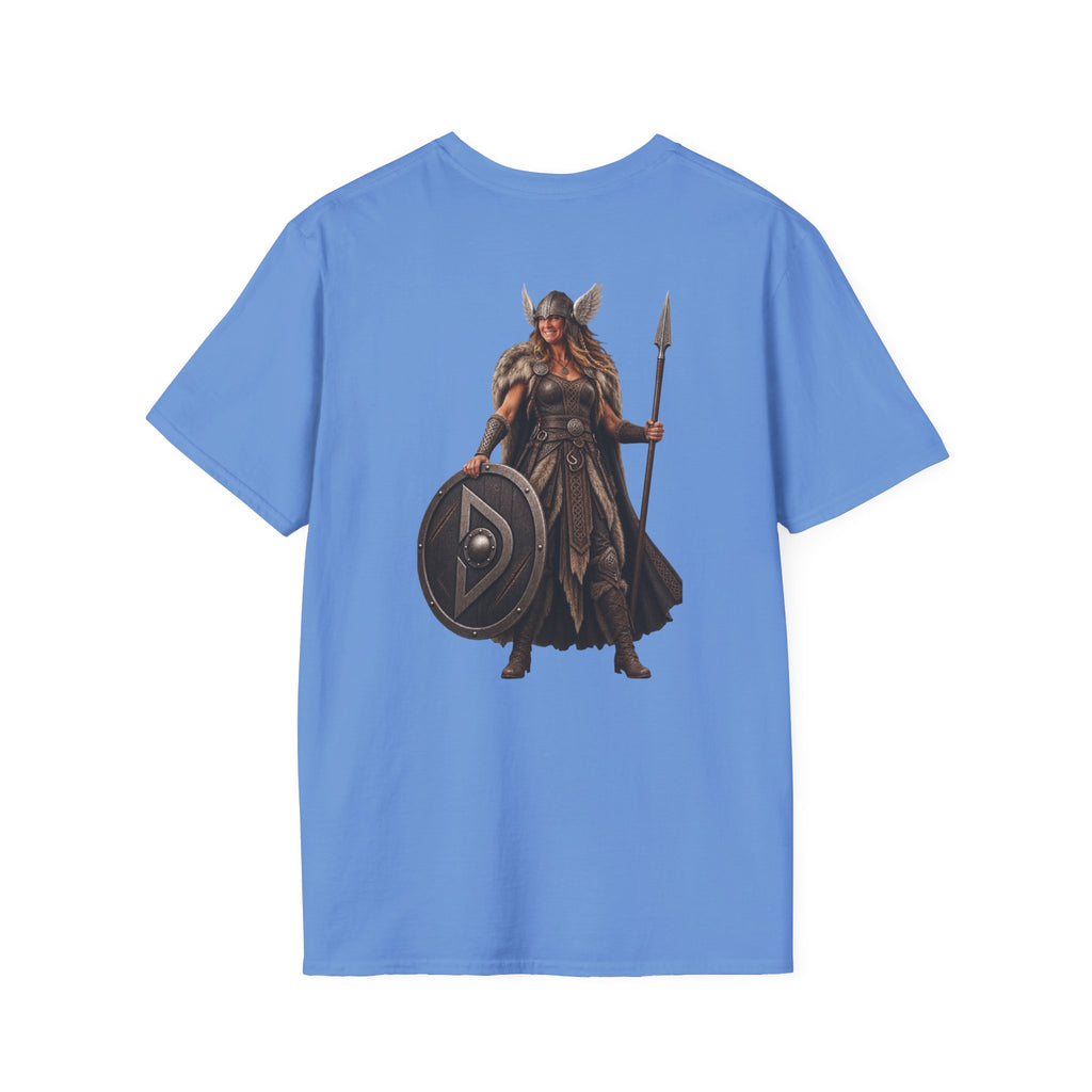 Viking Shieldmaiden T-Shirt — Norse Warrior Graphic Tee