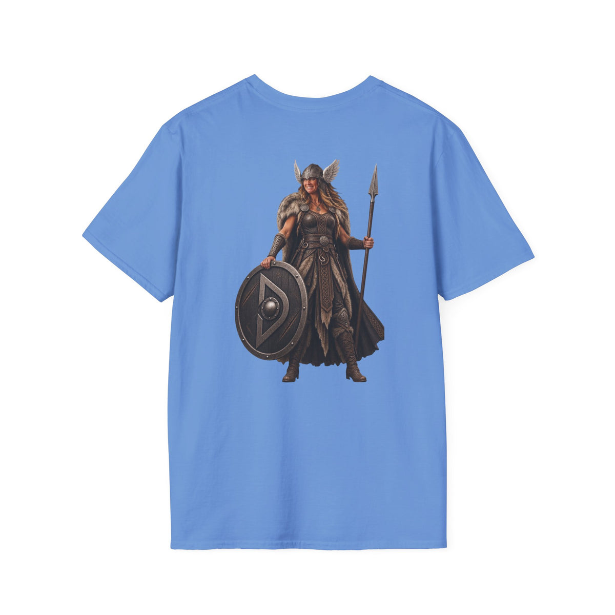 Viking Shieldmaiden T-Shirt — Norse Warrior Graphic Tee