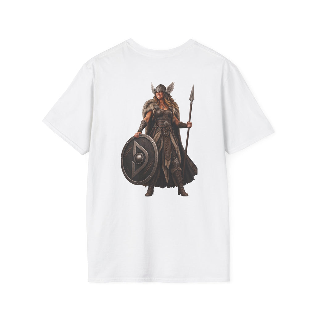 Viking Shieldmaiden T-Shirt — Norse Warrior Graphic Tee