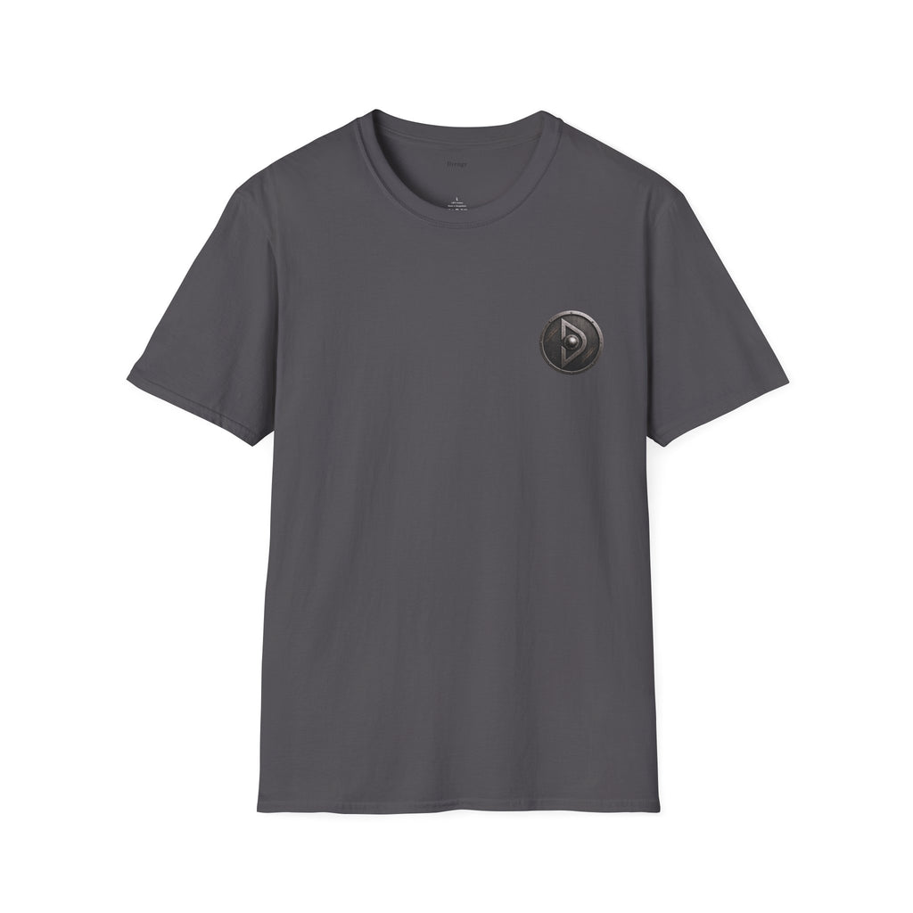 Viking Shieldman T-Shirt — Medieval Warrior Graphic Tee