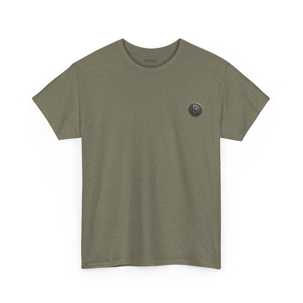 Drengr Shield Wall Tee | Viking Shield Wall Illustration, Norse Warriors